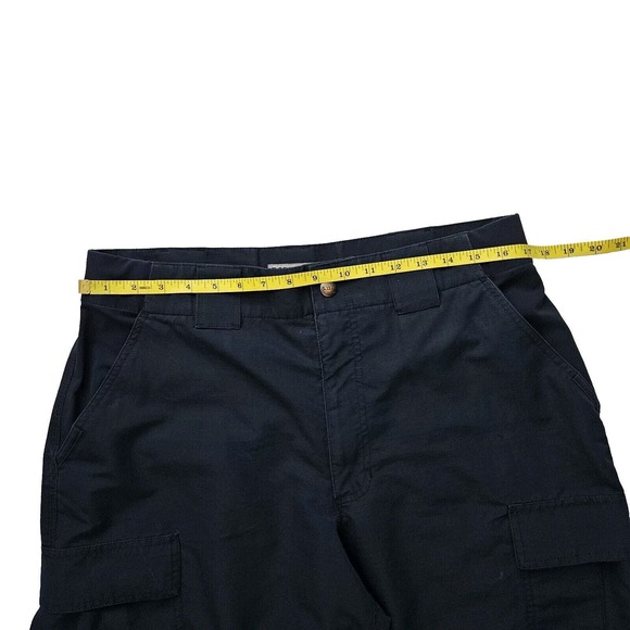5.11 Tactical Mens 34x36 Taclite Pro Cargo Pant Navy Blue Work Ripstop Acc 34x34 - Picture 5 of 6